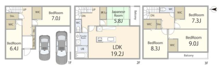 ���} 3�K���Č����v������F�������i3000���~�A�����ʐ�177.79m2