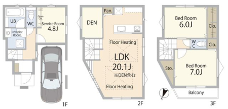  �y�Ԏ�}�z���[�⏑�ւɂ��g����T�[�r�X���[���������2SLDK�B�v�w�ӂ���̕�炵��A���ꂩ��Ƒ�����������ɂ��҂�����̊Ԏ��B