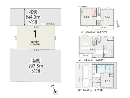 ���̑� �y�����v������F�������i1640���~�A�����ʐ�75.76m2�z���ʓ��H�ɖʂ����J�������ӂ�闧�n�B�z���ɕ�܂�A�����S�n�悭�ʂ蔲���閾�邢�Z�܂��ł��B