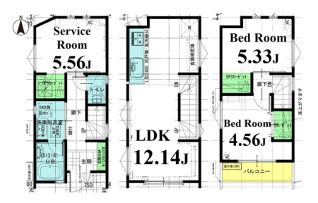 ���} �����v������F�������i2200���~�A�����ʐ�63.45m2