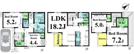 ���} �y�Ԏ�}�z�����v������F�������i1950���~�A�����ʐ�100.98m2