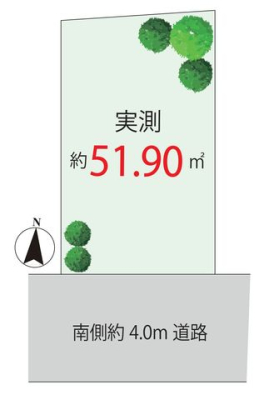 ���̑� �y���}�z�쑤4�����H�ɖʂ����J�������ӂ�闧�n�B�z���ɕ�܂�A�����S�n�悭�ʂ蔲���閾�邢�Z�܂��ł��B