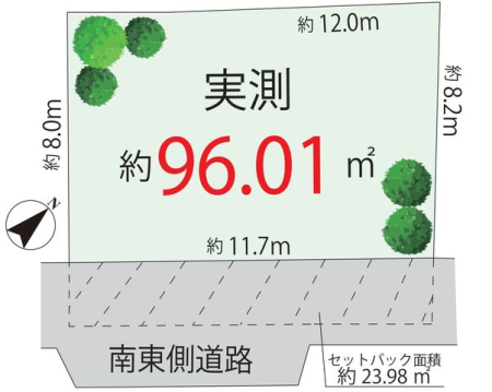 ���} �y���}�z�쓌��4�����H�ɖʂ����J�������ӂ�闧�n�B�z���ɕ�܂�A�����S�n�悭�ʂ蔲���閾�邢�Z�܂��ł��B