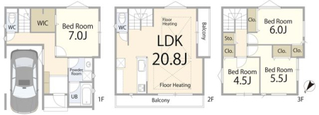  �y�Ԏ�}�z�L�X���r���O�ɉ����A�����[������4LDK�v�����B�Ƒ��������Ă���Ƃ����������A��炵�₷�����l�����Ԏ��ł��B