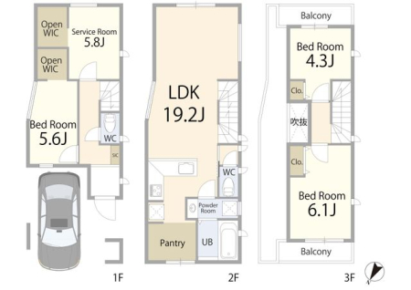  �y�Ԏ�}�z�g������̗ǂ�3LDK�{S�i�[�ˁj�v�����B��Ƃ肠�鋏���ɉ����A���ړI�Ɏg����X�y�[�X����炵�����֗��ɂ��܂��B