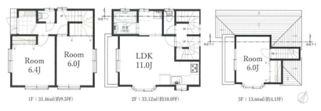  �y�Ԏ�}�z�Ƒ��̎��Ԃƃv���C�x�[�g�𗼗��ł���3LDK�B���r���O�Ɏ��R�ƏW�܂�Ȃ�����A���ꂼ��̋��ꏊ���؂ɂł���Ԏ��ł��B