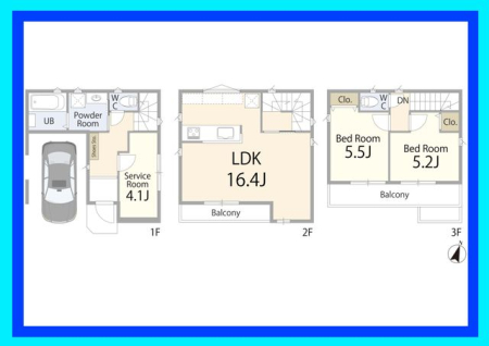  ���[�⏑�ւɂ��g����T�[�r�X���[���������2SLDK�B�v�w�ӂ���̕�炵��A���ꂩ��Ƒ�����������ɂ��҂�����̊Ԏ��B