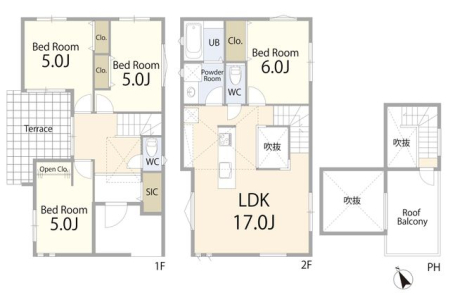  �y�Ԏ�}�z�L�X���r���O�ɉ����A�����[������4LDK�v�����B�Ƒ��������Ă���Ƃ����������A��炵�₷�����l�����Ԏ��ł��B