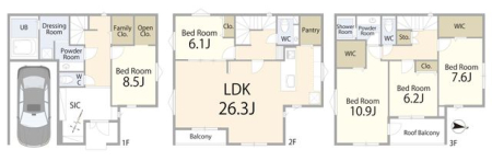 ���} �����v������F�����ʐ�202.56m2