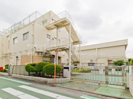 ���ӊ� �V�h�旧�ˎR���w�Z �B�e��(2021-09-14) 730m