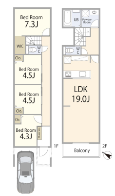 ���̑� �����v������(D���)4LDK�A�y�n���i6680���~�A�y�n�ʐ�94.79m2�A�������i2300���~�A�����ʐ�97.6m2