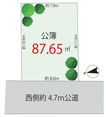  1��2480���~�A2LDK+2S�i�[�ˁj�A�y�n�ʐ�87.65m2�A�����ʐ�126.27m2 �y���}�z  ���`�n�Ȃ�ł͂̎g���₷�������͂�87m2���̓y�n�B��炵�₷���Ɍq���闘�֐��̍������ł��B