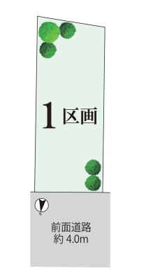  4�����H�ɖʂ����J�������ӂ�闧�n�B�z���ɕ�܂�A�����S�n�悭�ʂ蔲���閾�邢�Z�܂��ł��B