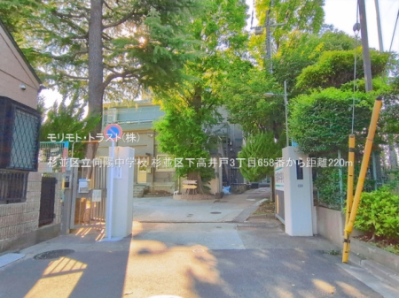 ���ӊ� ���w�Z 220m �����旧���z���w�Z